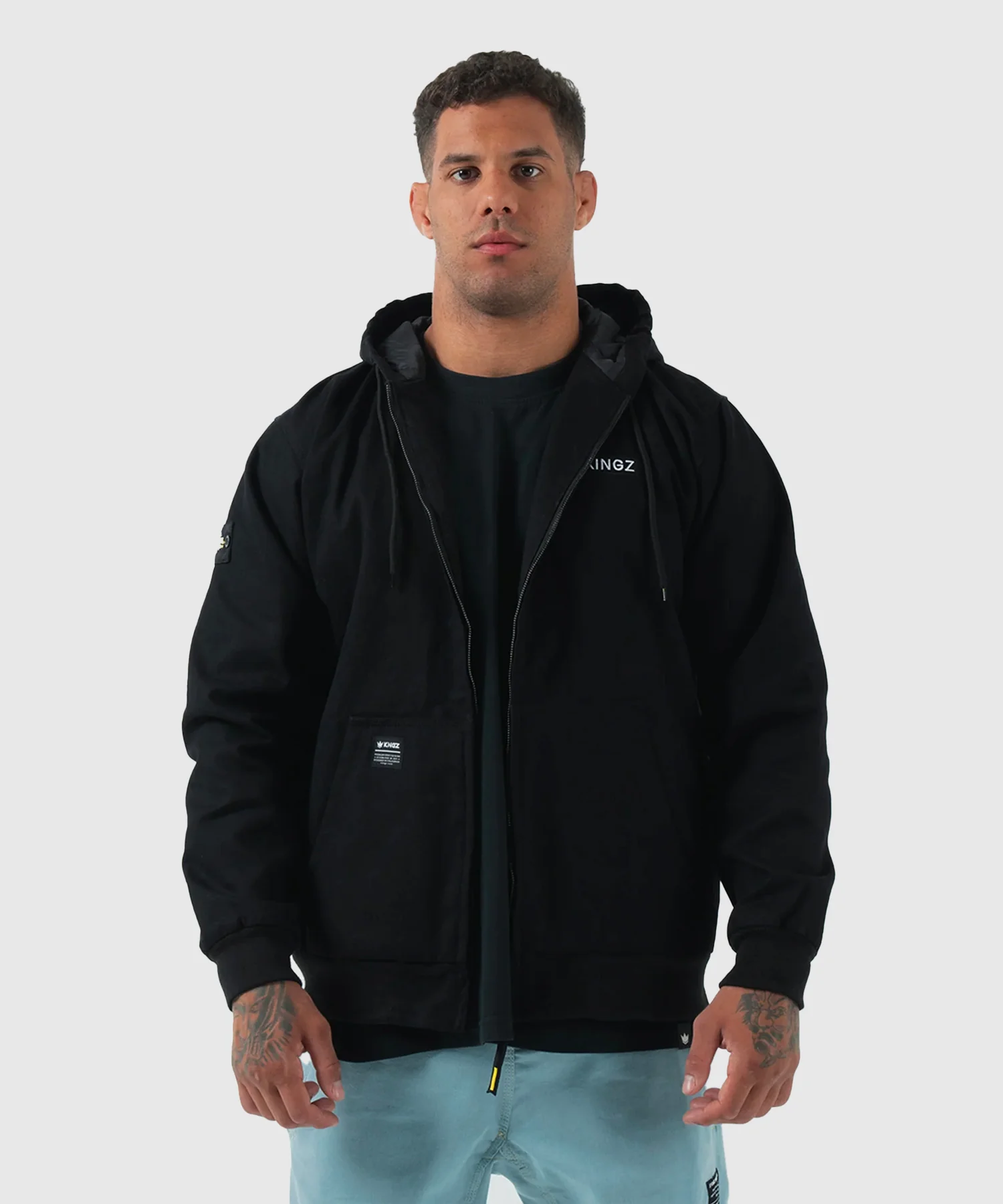 Veste Canvas Kingz - Noir - Image 2
