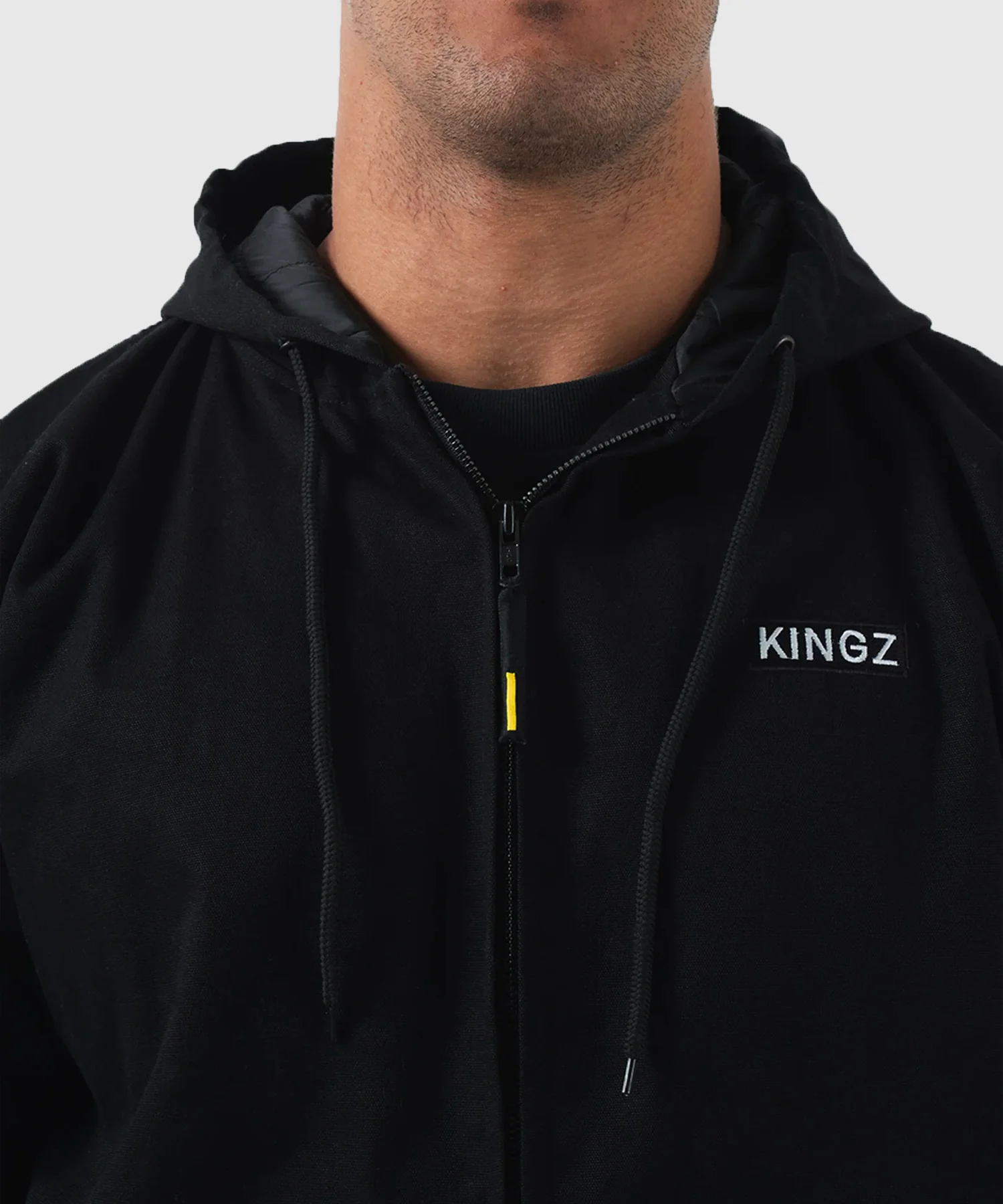 Veste Canvas Kingz - Noir - Image 7