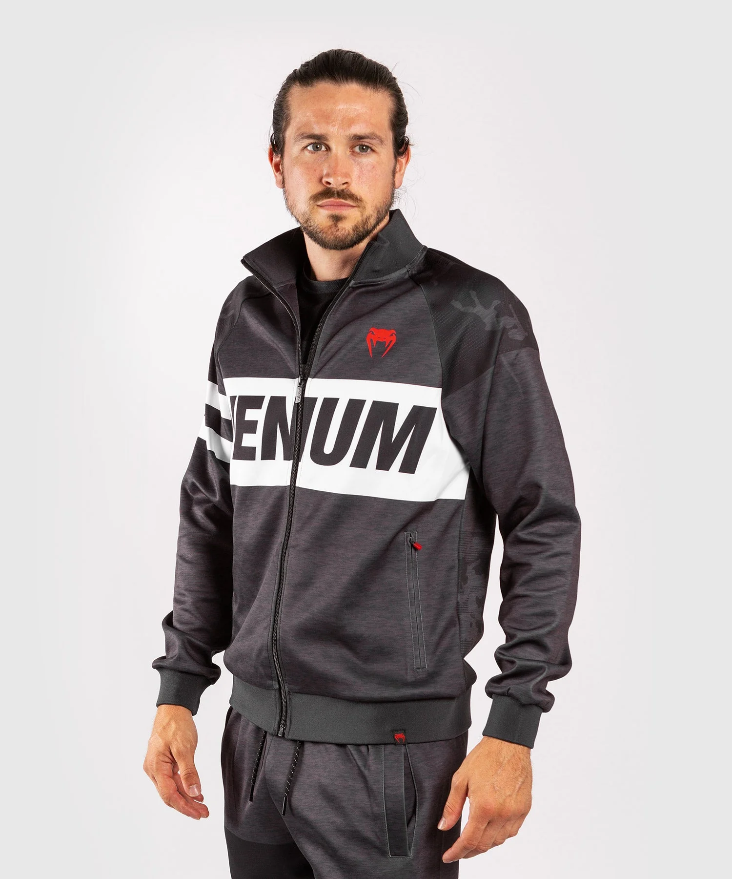 Veste de jogging Venum Bandit - Noir/Gris - Image 3