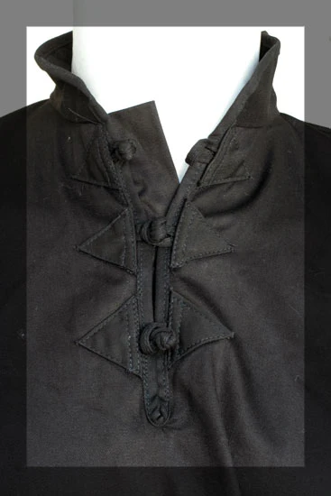 Veste de Kung-Fu avec ceinture rouge Fujimae - Noir - Image 2