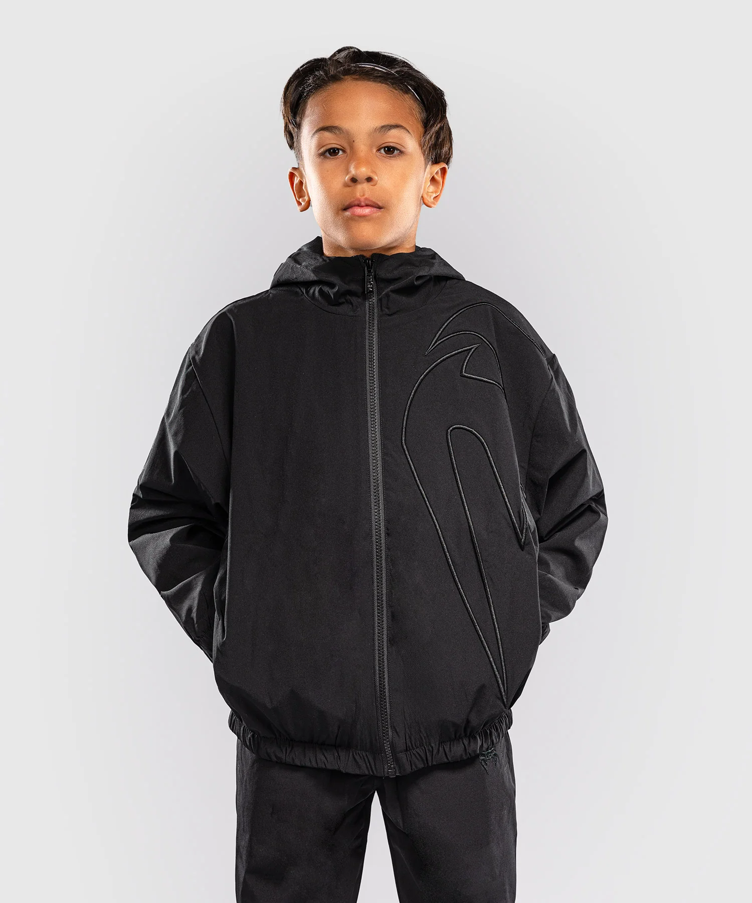 Veste de survêtement Pour Enfants Venum Giant 3D – Noir