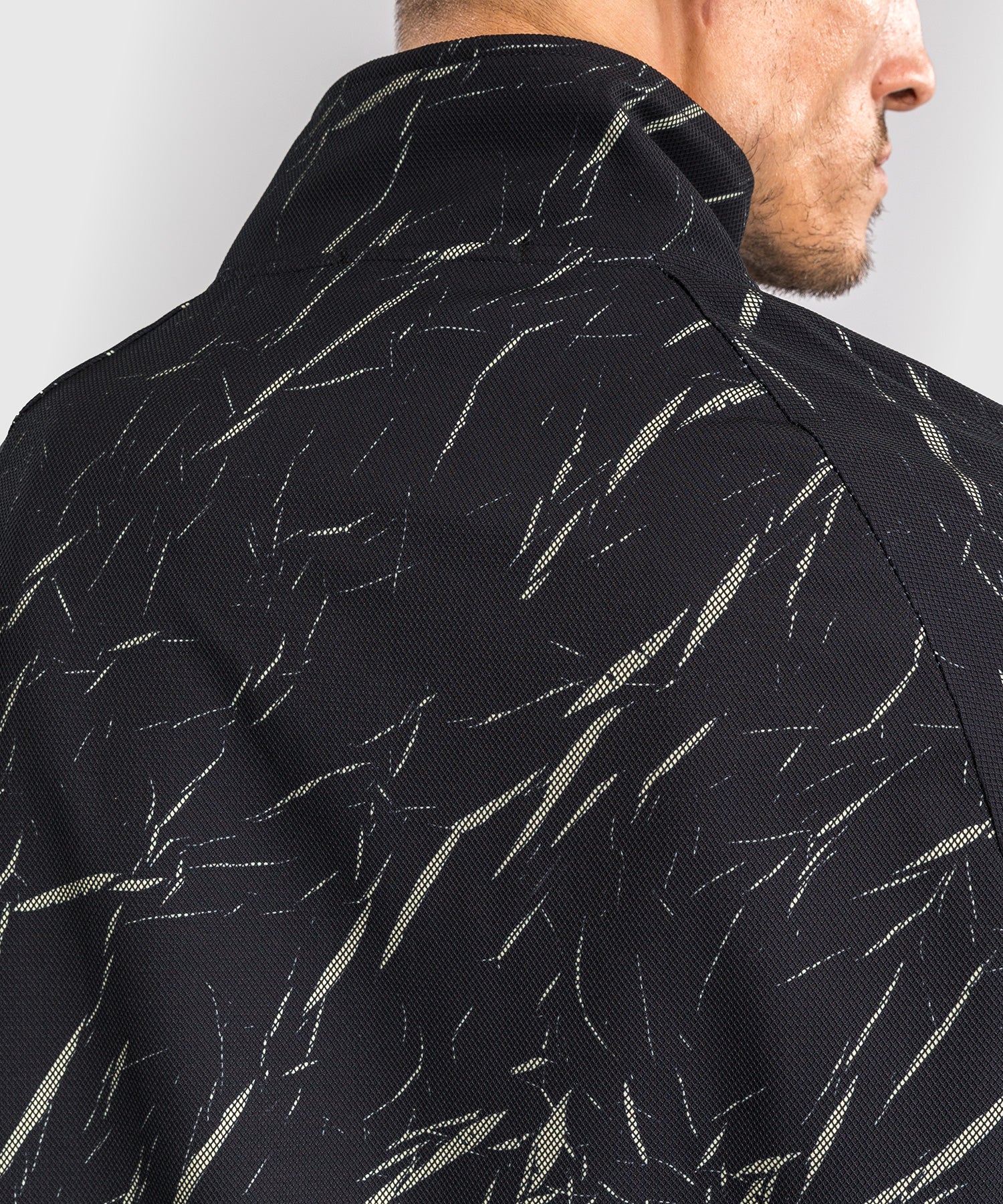 Veste de Survêtement Pour Hommes Venum Trooper - Noir/Beige - Image 6