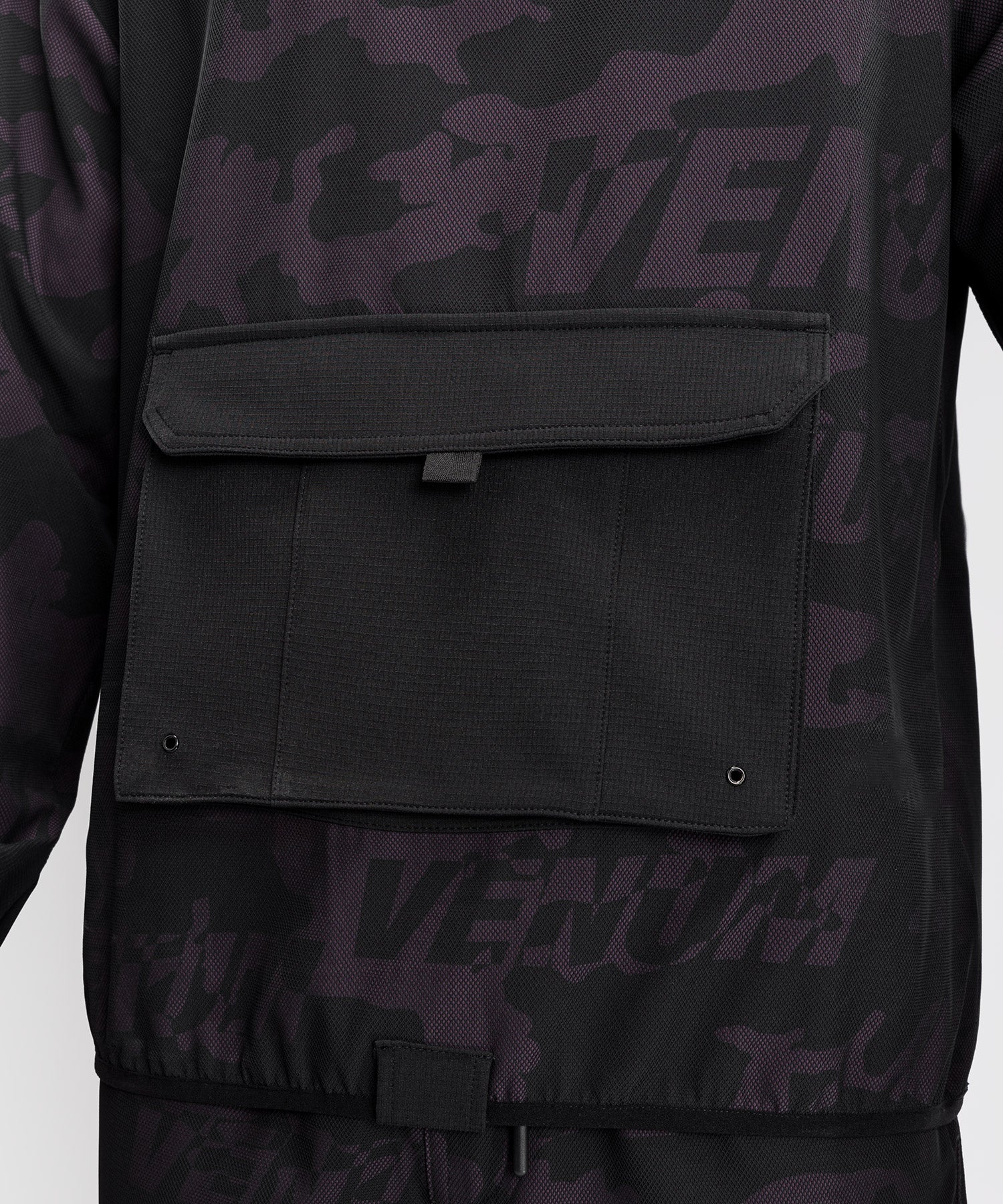 Veste de Survêtement Pour Hommes Venum Trooper - Noir/Violet - Image 5