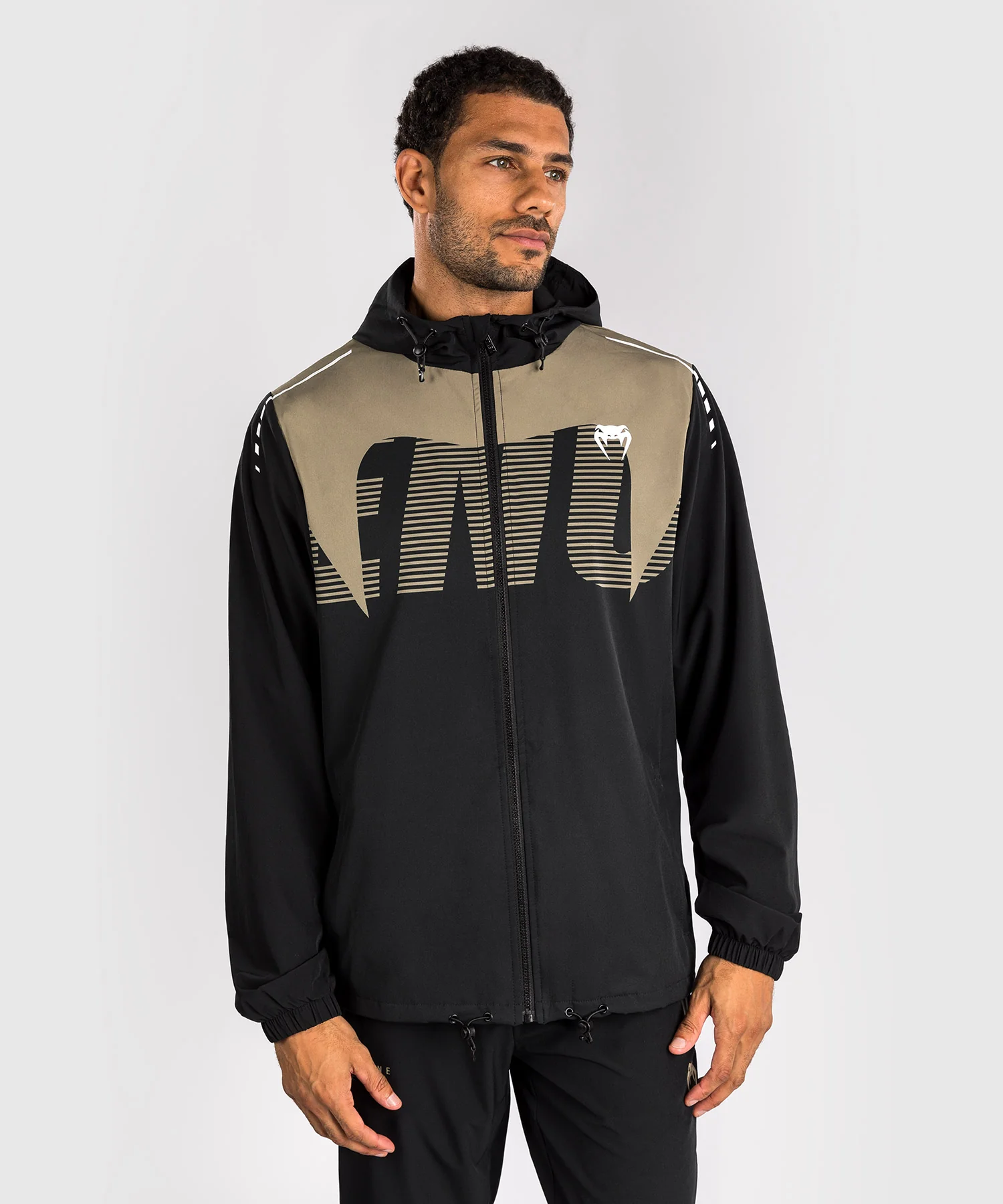 Veste de Survêtement Venum Adrenaline – Noir/Sable