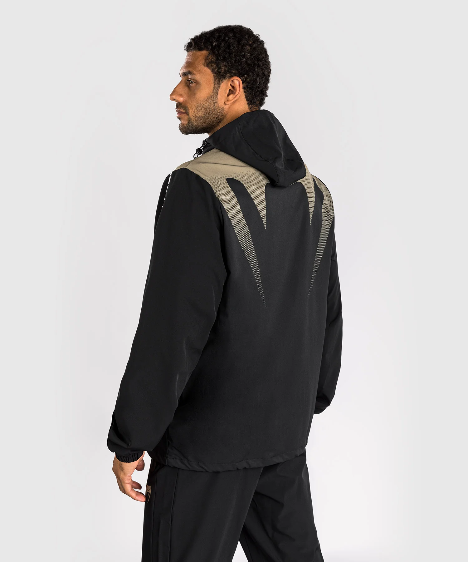 Veste de Survêtement Venum Adrenaline – Noir/Sable - Image 4