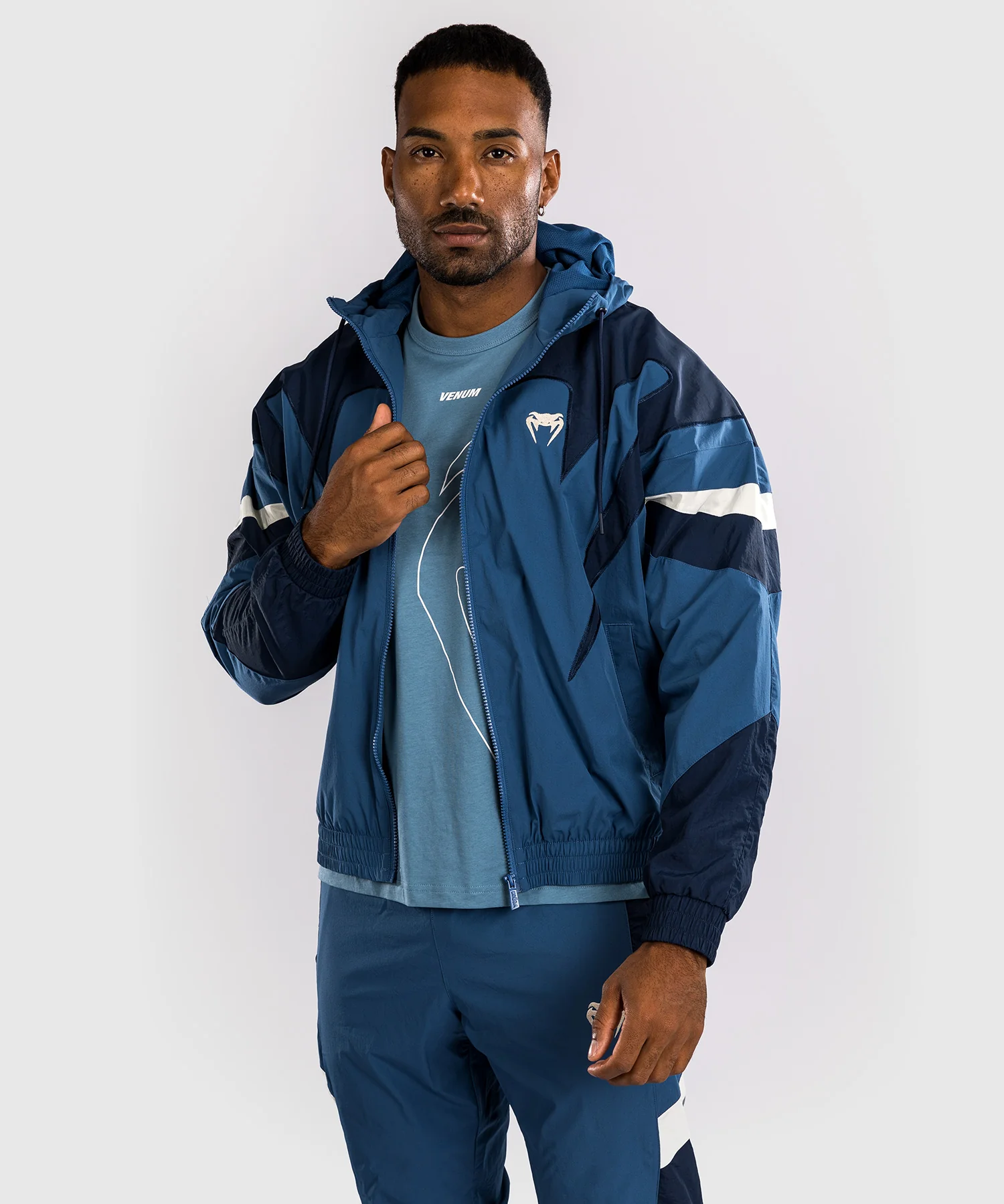 Veste de survêtement Venum Attack 90 - Bleu Nuit - Image 3