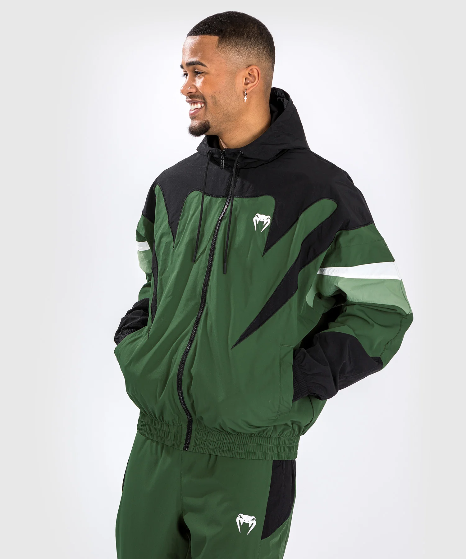 Veste de survêtement Venum Attack 90 - Kaki - Image 5