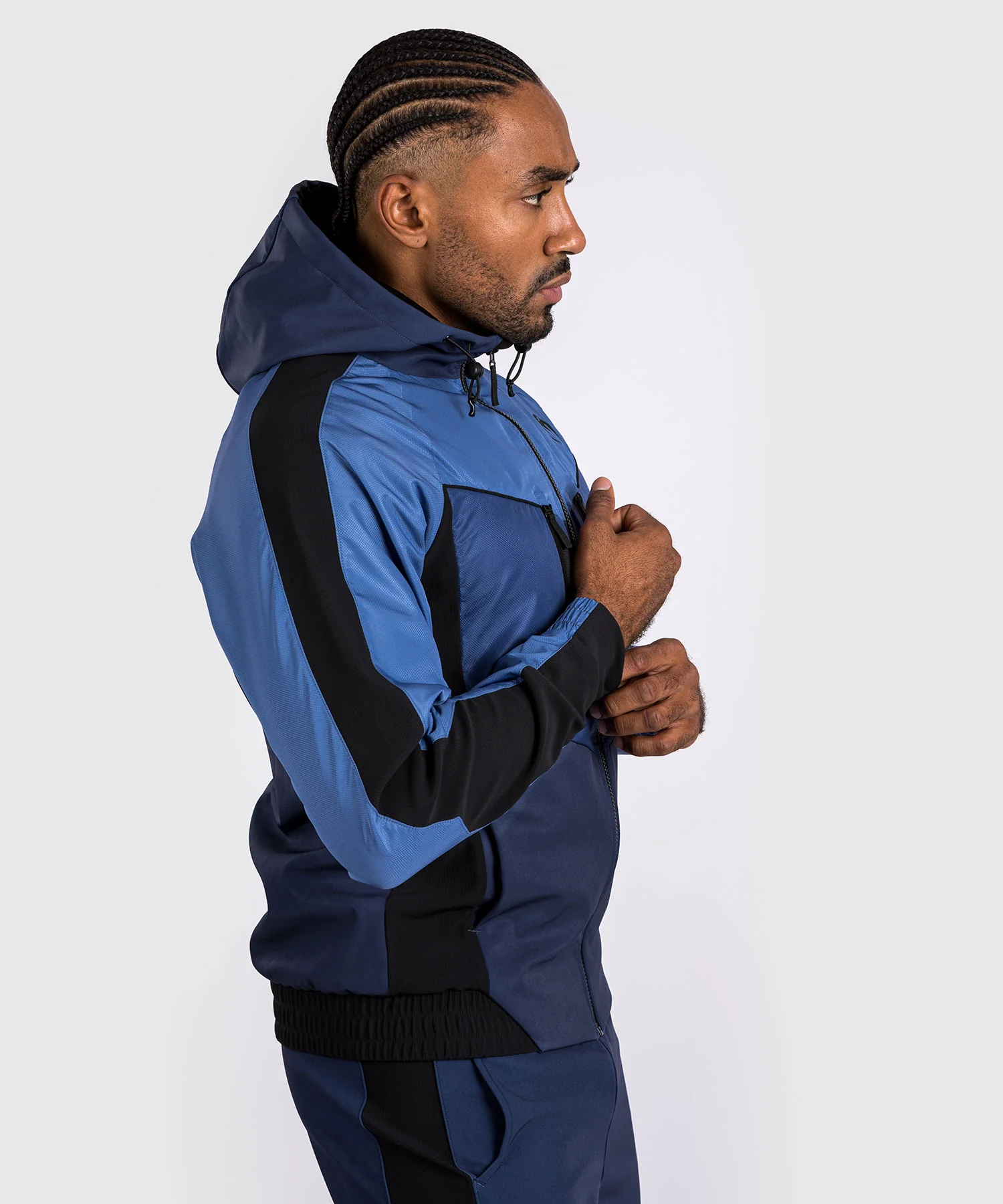 Veste de survêtement Venum Laser 3.0 - Noir/Bleu - Image 5