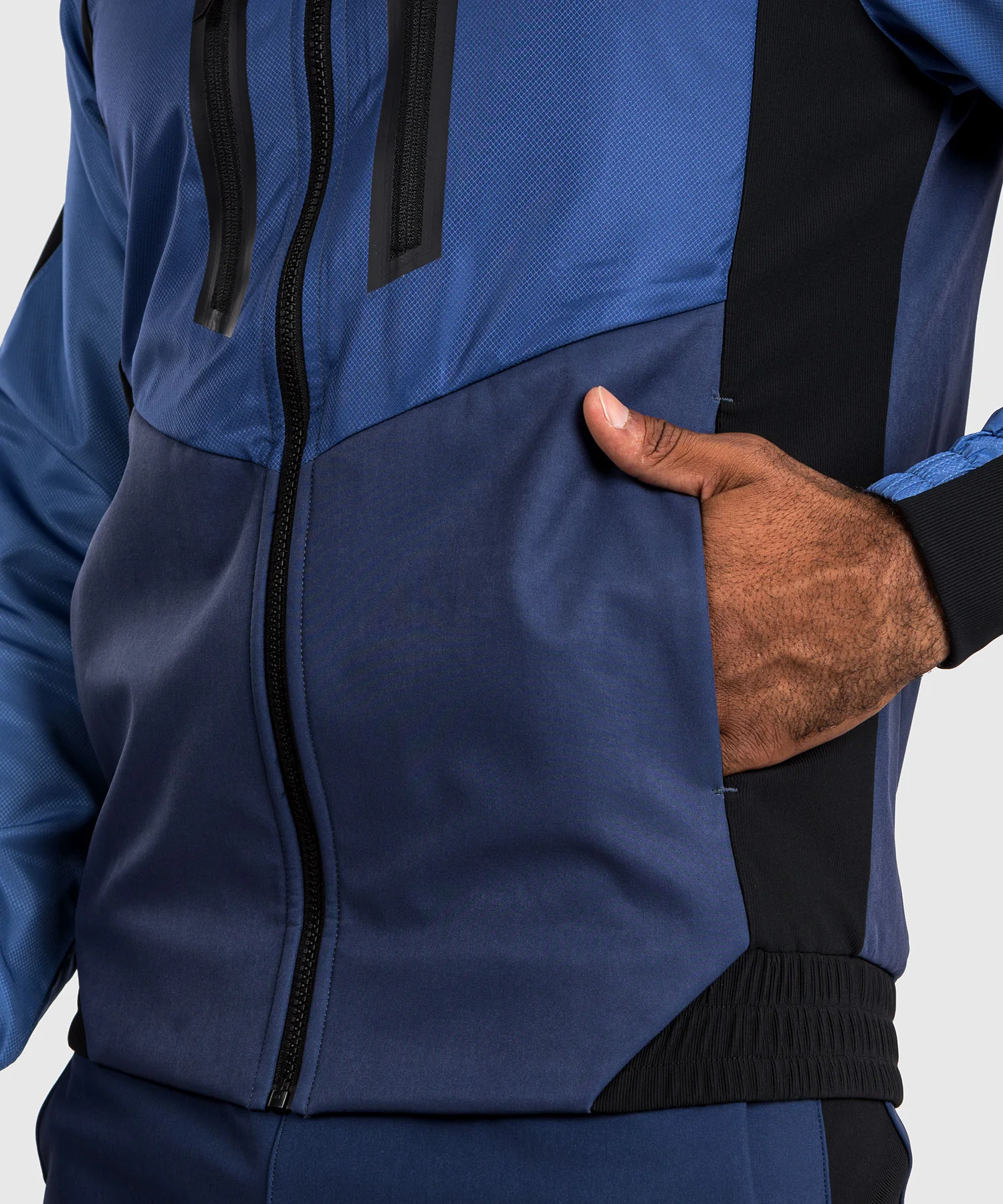 Veste de survêtement Venum Laser 3.0 - Noir/Bleu - Image 8