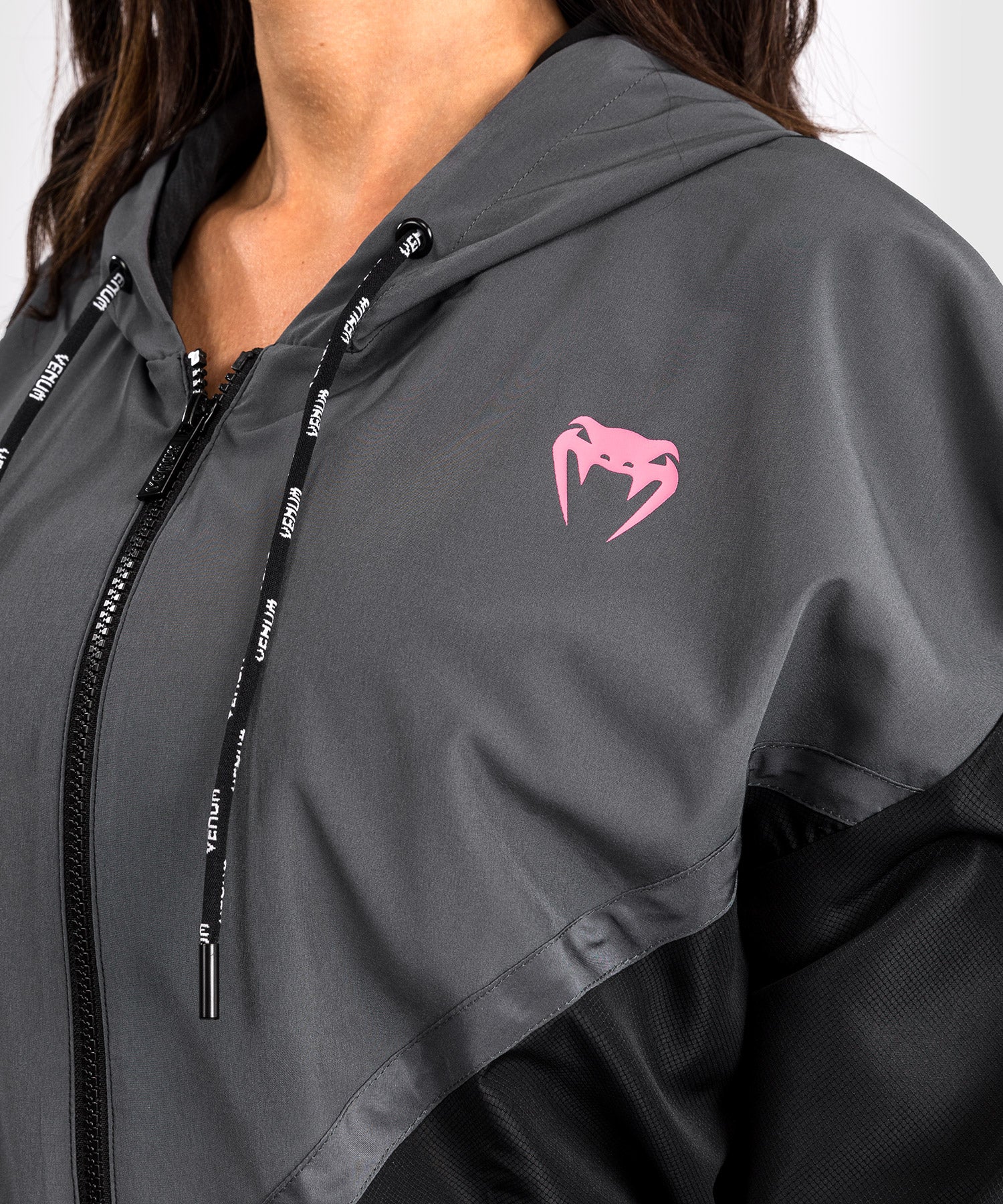 Veste de Survêtement Venum Tactical XT- Noir/Gris Tempête - Image 7