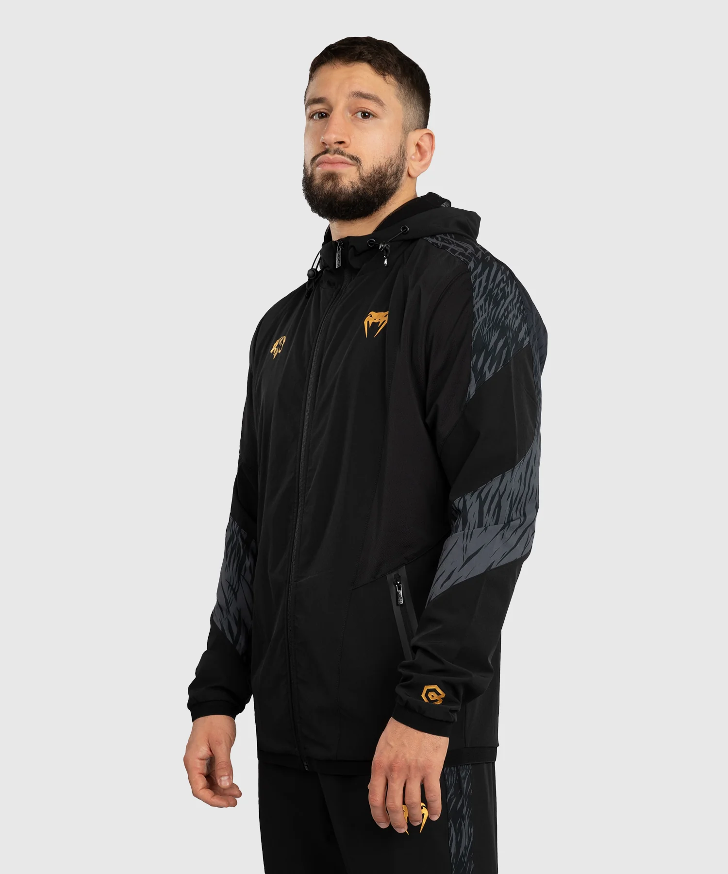 Veste de survêtement Venum x Chimaev - Noir/Gris - Image 2