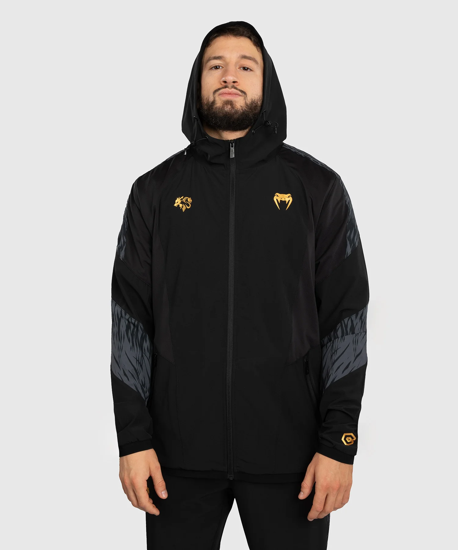 Veste de survêtement Venum x Chimaev - Noir/Gris - Image 4