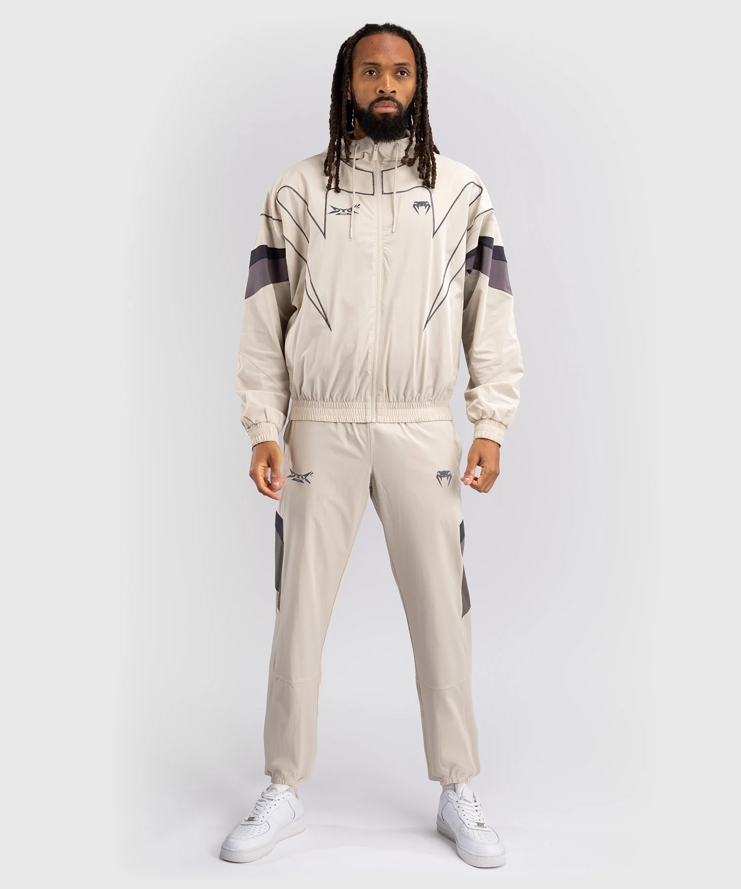 Veste de survêtement Venum x DTR Fight Attack 90 - Off-White - Image 8