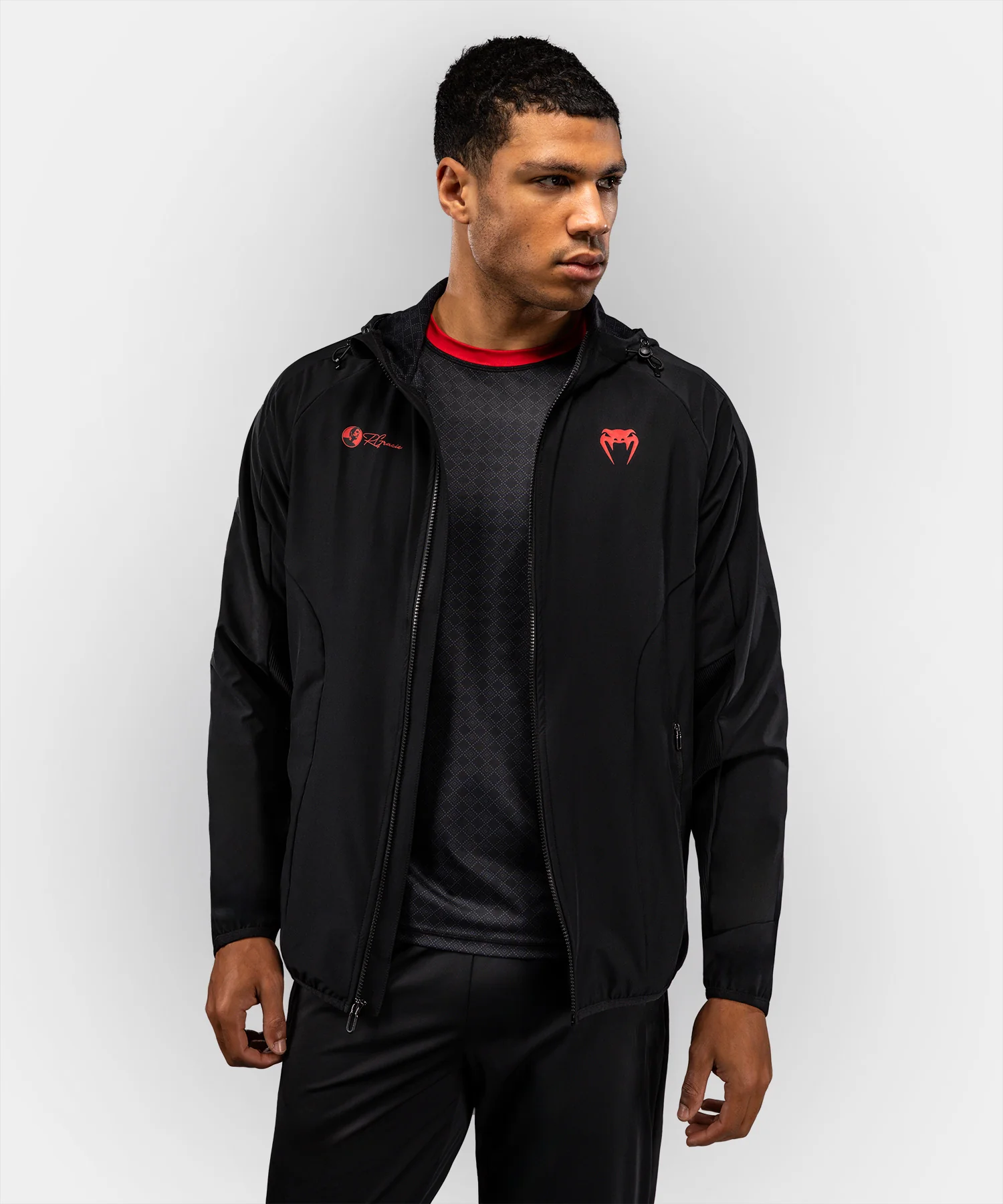 Veste Venum x Roger Gracie Signature - Noir/Rouge - Image 4