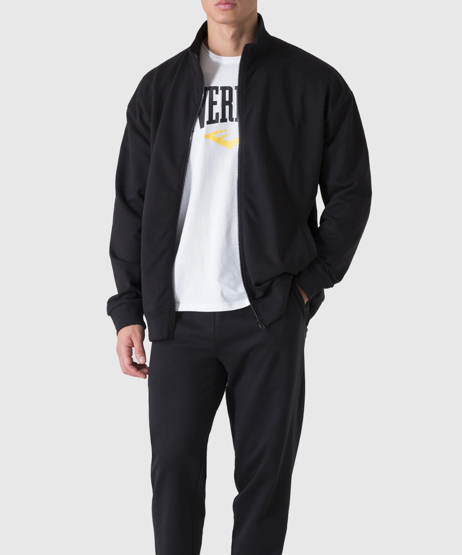Veste Zippée Everlast Back Square - Noir - Image 3