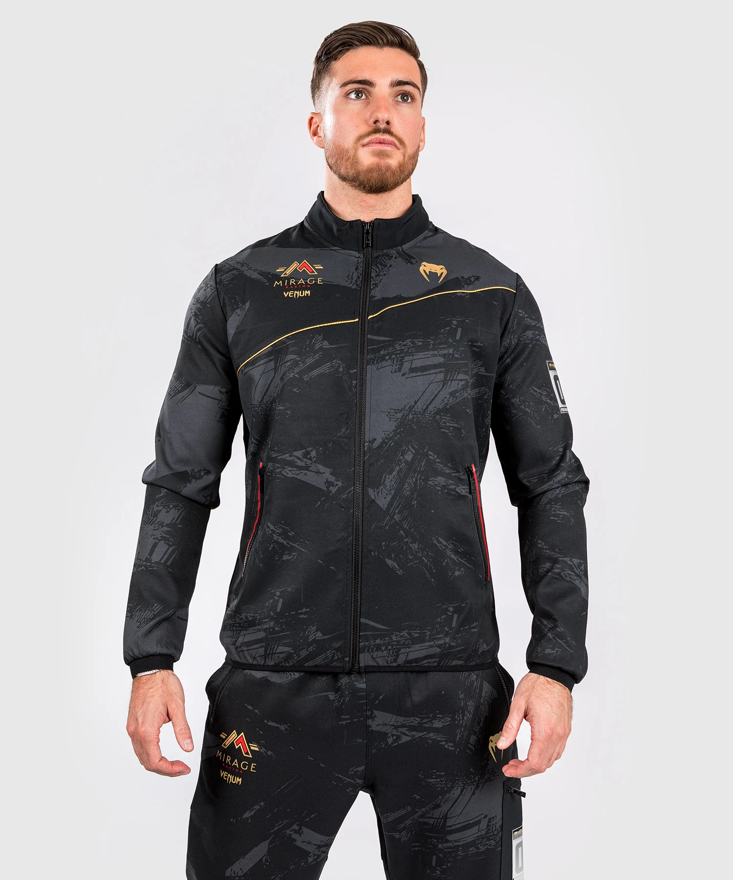 Veste de survêtement Venum x Mirage - Noir/Or - Image 10