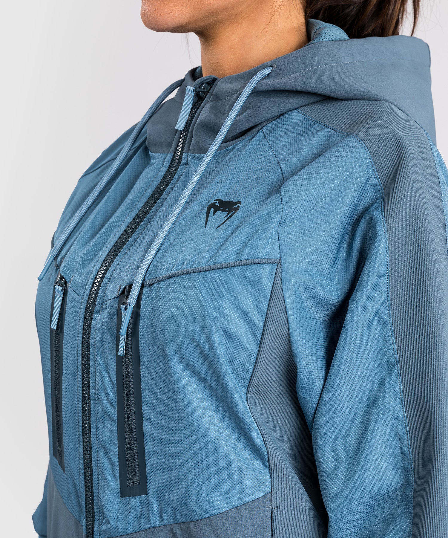 Vestes de survêtement Venum Femmes Laser 3.0 - Bleu - Image 7